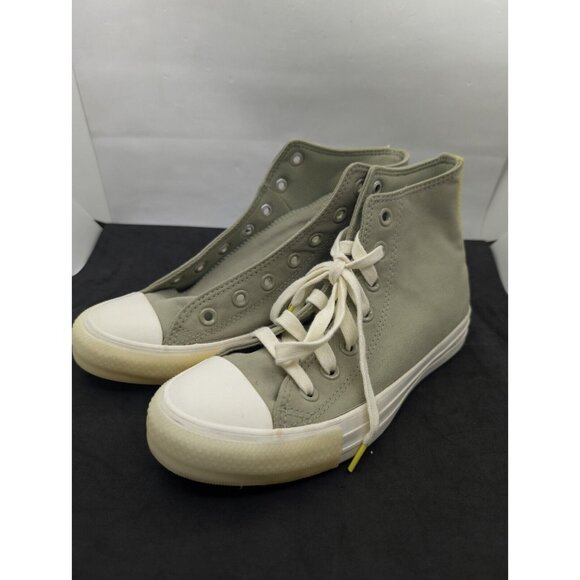 CONVERSE Chuck Taylor Women's size 6.5 m Green High Top Sneakers READ - Picture 10 of 10